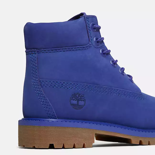 All blue timbs best sale