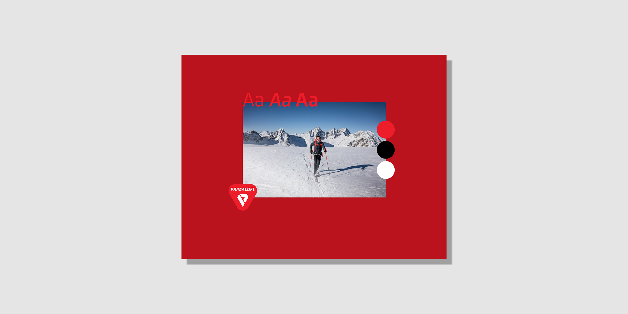 Primaloft brand guidelines desktop overview